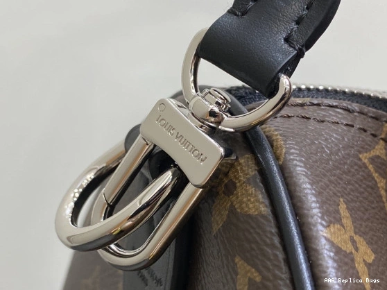 Aaa replica bags Louis Vuitton Dark 30 Soft Speedy 0801